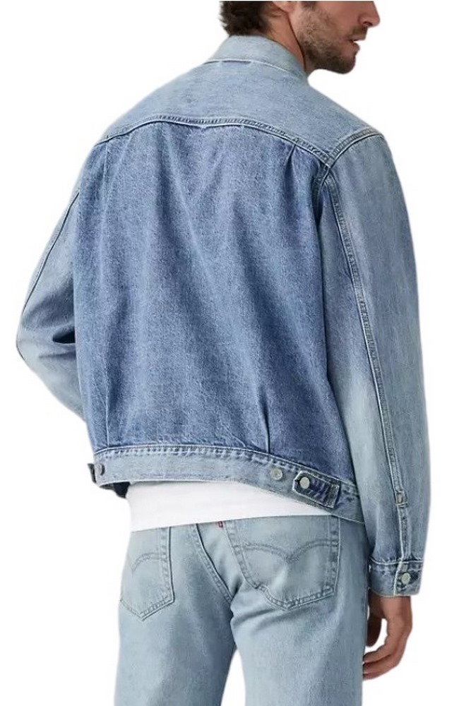 LEVIS TYPE 2 TRUCKER A76320014 ΜΠΟΥΦΑΝ ΑΝΔΡΙΚΟ BLUΕ DENIM