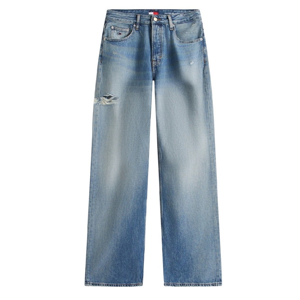 TOMMY JEANS MIA MR RLXD STR CBF BJ2038 ΤΖΙΝ ΠΑΝΤΕΛΟΝΙ ΓΥΝΑΙΚΕΙΟ BLUΕ DENIM