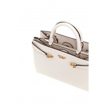 GUESS LORELEI GIRLFRIEND SATCHEL ΤΣΑΝΤΑ ΓΥΝΑΙΚΕΙΑ BONE