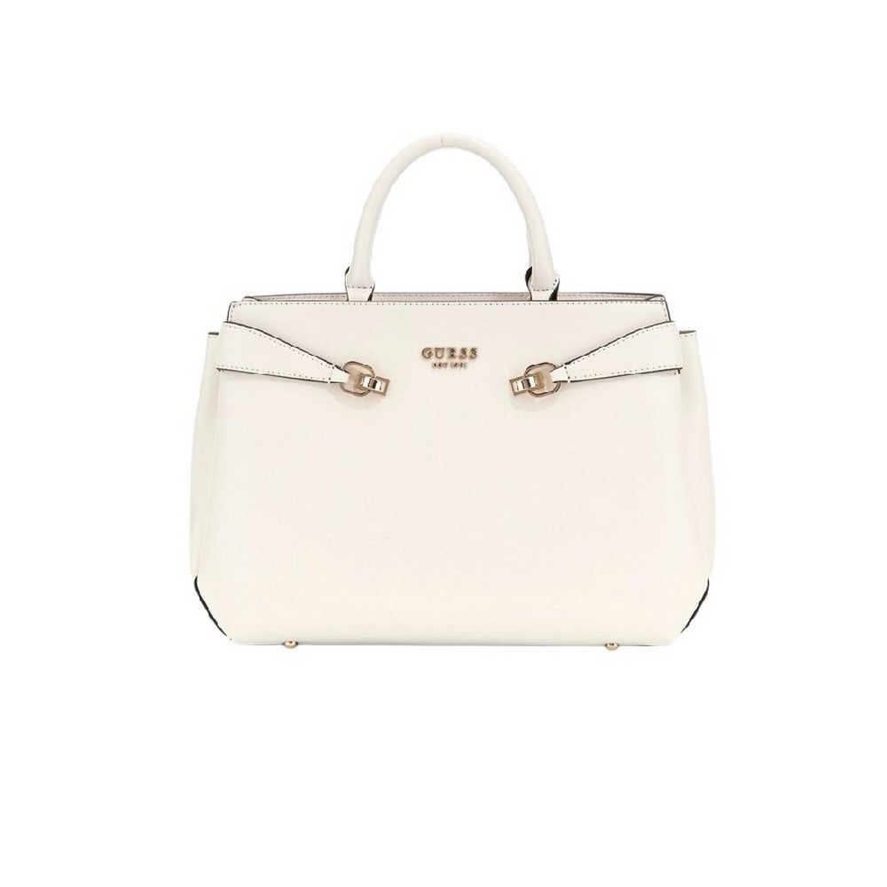 GUESS LORELEI GIRLFRIEND SATCHEL ΤΣΑΝΤΑ ΓΥΝΑΙΚΕΙΑ BONE