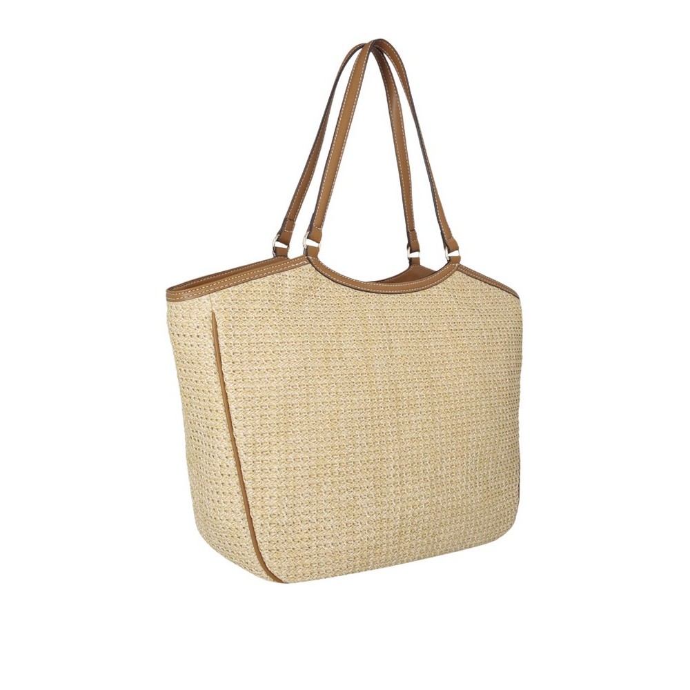 LIU JO FERIELLE AA6208T383A TOTE BAG ΤΣΑΝΤΑ ΓΥΝΑΙΚΕΙΑ NATURAL