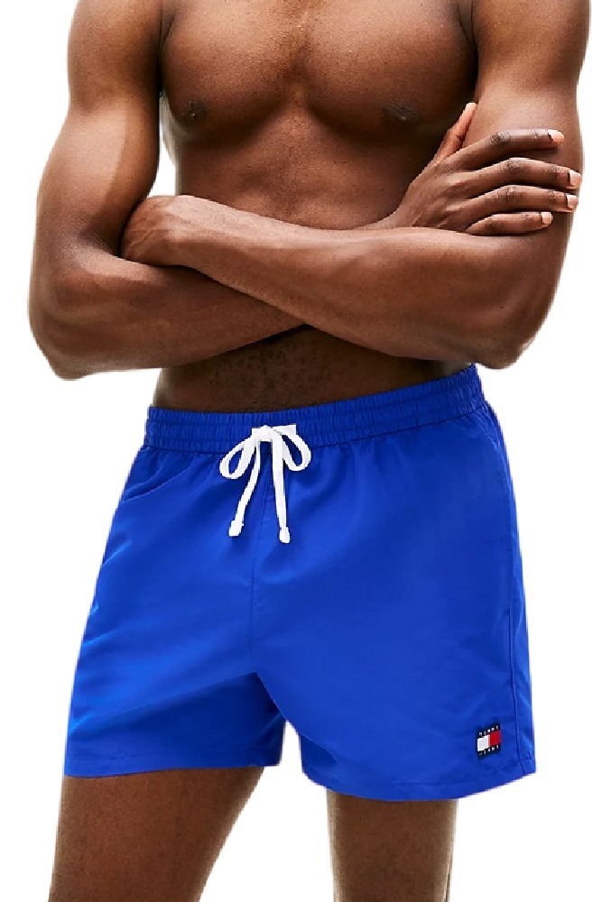 TOMMY JEANS MEDIUM DRAWSTRING SOLID ΜΑΓΙΟ ΑΝΔΡΙΚΟ BLUE