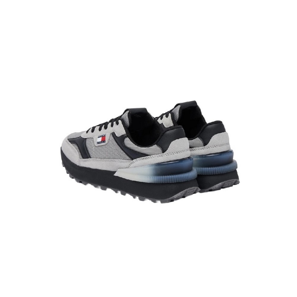 TOMMY JEANS TECHNICAL RUNNER ESS ΠΑΠΟΥΤΣΙ ΑΝΔΡΙΚΟ GREY