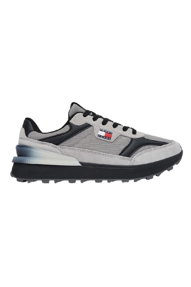 TOMMY JEANS TECHNICAL RUNNER ESS ΠΑΠΟΥΤΣΙ ΑΝΔΡΙΚΟ GREY
