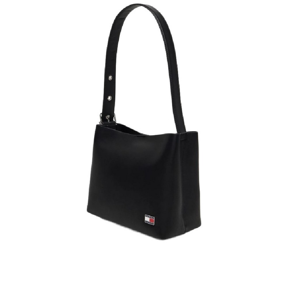 TOMMY JEANS COOL HOBO BAG ΤΣΑΝΤΑ ΓΥΝΑΙΚΕΙΑ BLACK