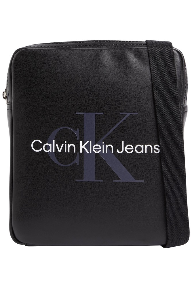 CALVIN KLEIN JEANS MONOGRAM SOFT REPORTER18 ΤΣΑΝΤΑ ΑΝΔΡΙΚΗ BLACK