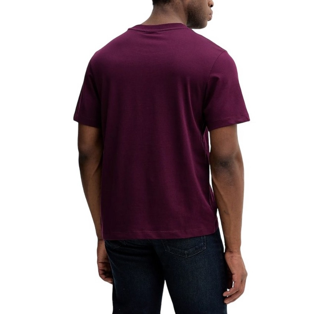 CALVIN KLEIN JEANS SS GIFT GIVING 20S EASY TEE T-SHIRT ΜΠΛΟΥΖΑ ΑΝΔΡΙΚΗ BORDEAUX