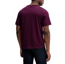 CALVIN KLEIN JEANS SS GIFT GIVING 20S EASY TEE T-SHIRT ΜΠΛΟΥΖΑ ΑΝΔΡΙΚΗ BORDEAUX