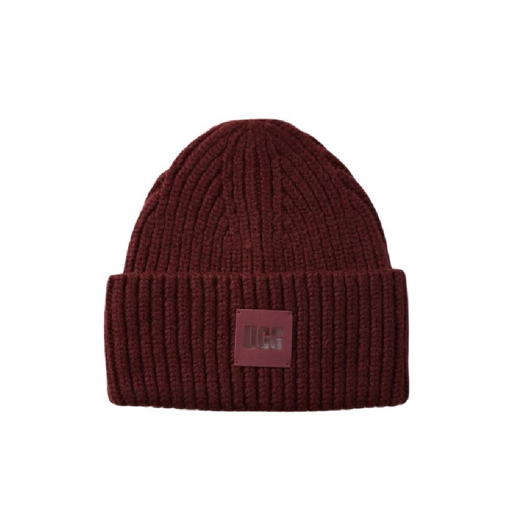 UGG CHUNKY RIB BEANIE  20061 ΣΚΟΥΦΟΣ ΓΥΝΑΙΚΕΙΟΣ WINE