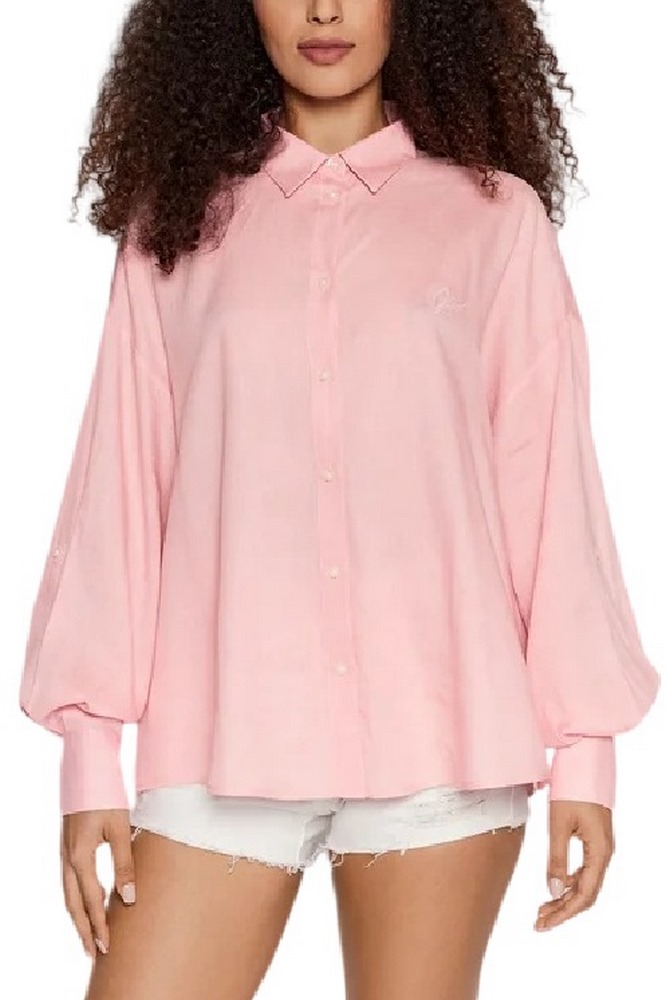 ΠΟΥΚΑΜΙΣΟ CECILY ΓΥΝΑΙΚΕΙΟ GUESS PINK