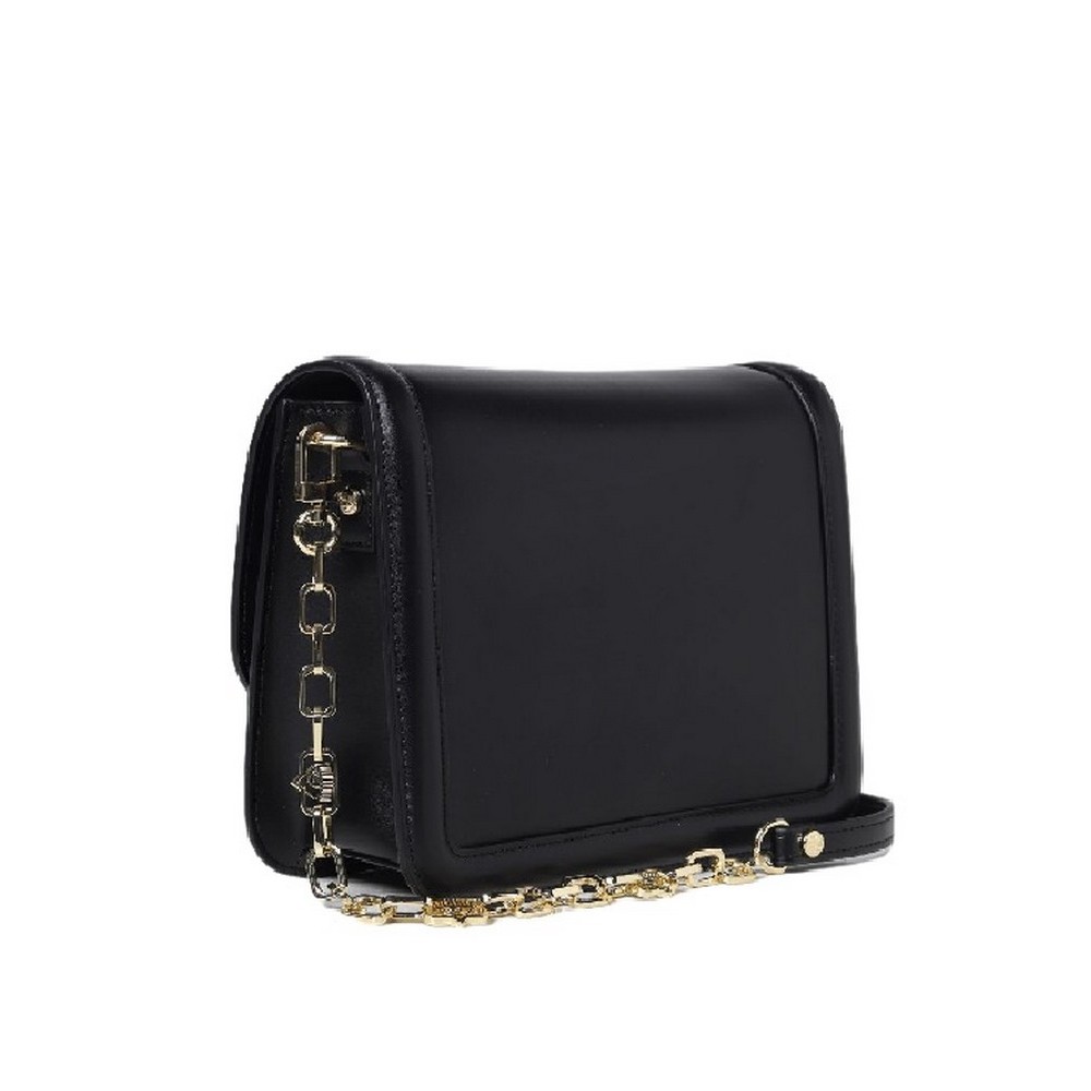 CHIARA FERRAGNI RANGE B - EYELIKE BUCKLE CALF PU BUCKLE MC ΤΣΑΝΤΑ ΓΥΝΑΙΚΕΙΑ BLACK