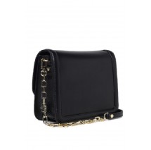 CHIARA FERRAGNI RANGE B - EYELIKE BUCKLE CALF PU BUCKLE MC ΤΣΑΝΤΑ ΓΥΝΑΙΚΕΙΑ BLACK