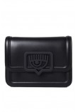 CHIARA FERRAGNI RANGE B - EYELIKE BUCKLE CALF PU BUCKLE MC ΤΣΑΝΤΑ ΓΥΝΑΙΚΕΙΑ BLACK