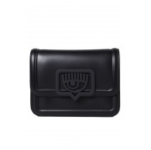 CHIARA FERRAGNI RANGE B - EYELIKE BUCKLE CALF PU BUCKLE MC ΤΣΑΝΤΑ ΓΥΝΑΙΚΕΙΑ BLACK