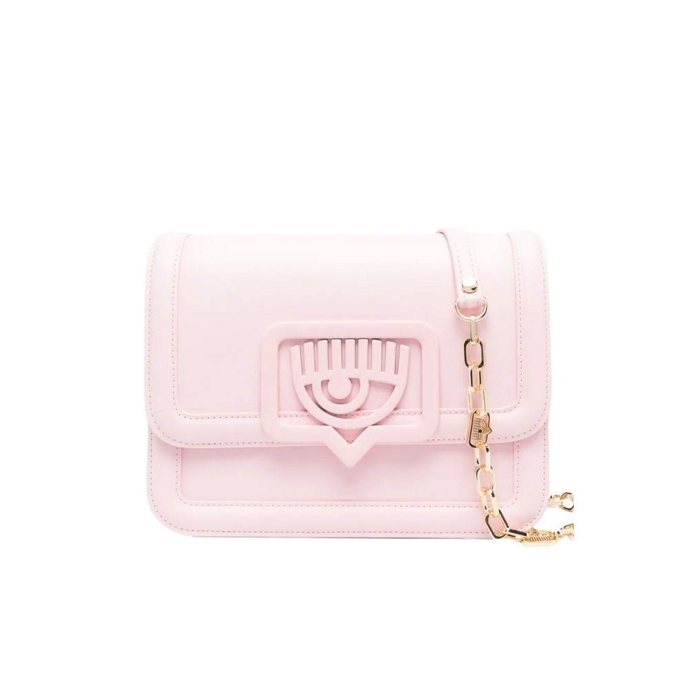 CHIARA FERRAGNI RANGE B - EYELIKE BUCKLE CALF PU BUCKLE MC ΤΣΑΝΤΑ ΓΥΝΑΙΚΕΙΑ PINK