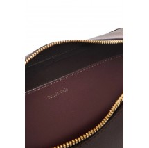 CALVIN KLEIN FOIL LOGO ELONGATED CAMERA BAG ΤΣΑΝΤΑ ΓΥΝΑΙΚΕΙΑ BORDEAUX
