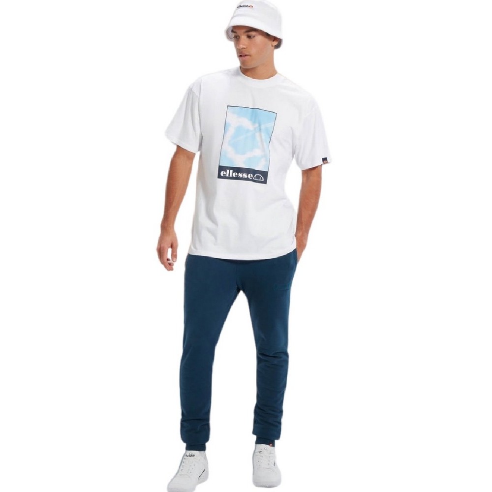 ELLESSE VOLO TEE T-SHIRT ΑΝΔΡΙΚΟ WHITE