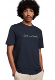 LYLE AND SCOTT VINTAGE SCRIPT EMBROIDERY T-SHIRT ΜΠΛΟΥΖΑ ΑΝΔΡΙΚΟ NAVY