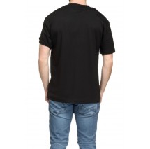 CALVIN KLEIN STACKED ARCHIVAL TEE T-SHIRT ΑΝΔΡΙΚΟ BLACK