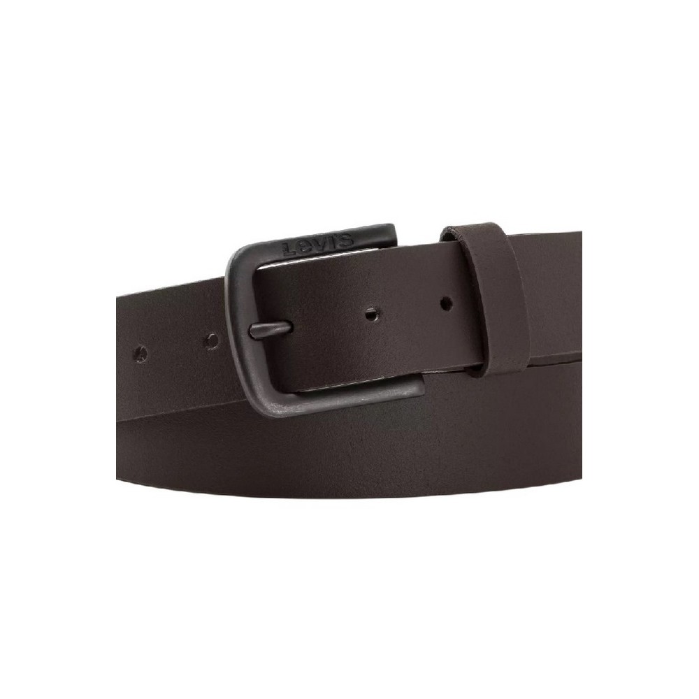 LEVIS SEINE METAL BELT ΖΩΝΗ ΑΝΔΡΙΚΗ DARK BROWN