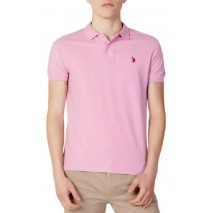 U. S POLO KING ΜΠΛΟΥΖΑ POLO ΑΝΔΡΙΚΗ PINK