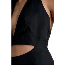 CALVIN KLEIN JEANS OPEN BACK STRAP UTILITY DRESS ΦΟΡΕΜΑ ΓΥΝΑΙΚΕΙΟ BLACK