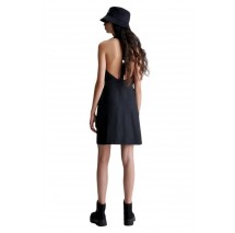 CALVIN KLEIN JEANS OPEN BACK STRAP UTILITY DRESS ΦΟΡΕΜΑ ΓΥΝΑΙΚΕΙΟ BLACK