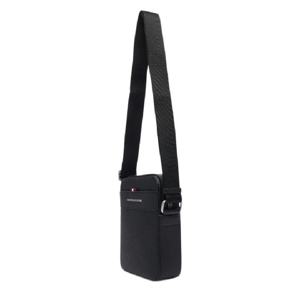 TOMMY HILFIGER CENTRAL MINI REPORTER ΤΣΑΝΤΑ ΑΝΔΡΙΚΗ BLACK