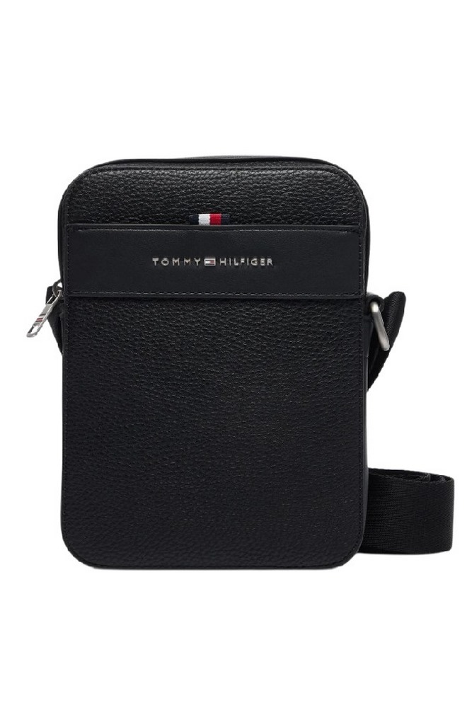 TOMMY HILFIGER CENTRAL MINI REPORTER ΤΣΑΝΤΑ ΑΝΔΡΙΚΗ BLACK