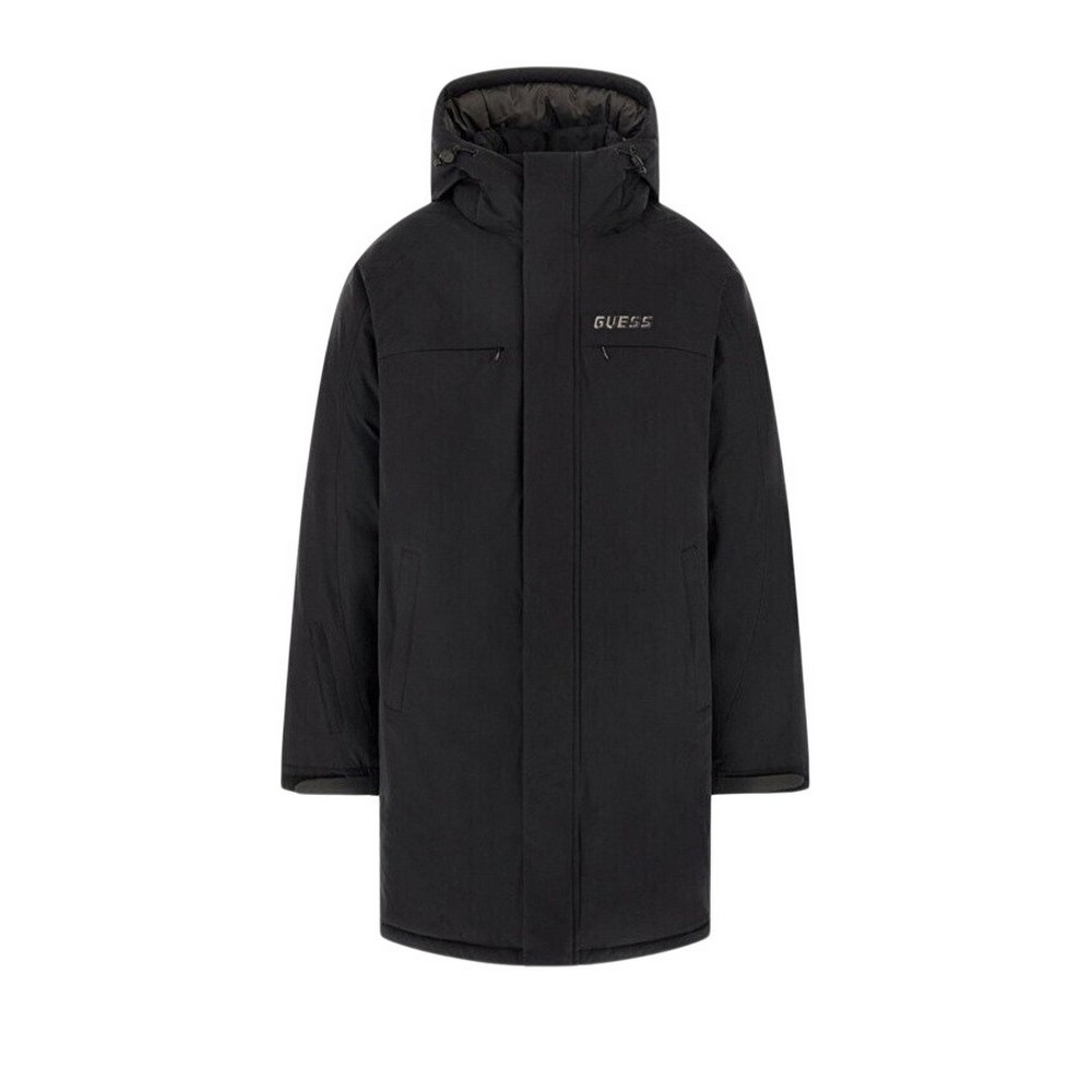 GUESS MEDORO PADDED TRENCH ΜΠΟΥΦΑΝ ΑΝΔΡΙΚΟ BLACK