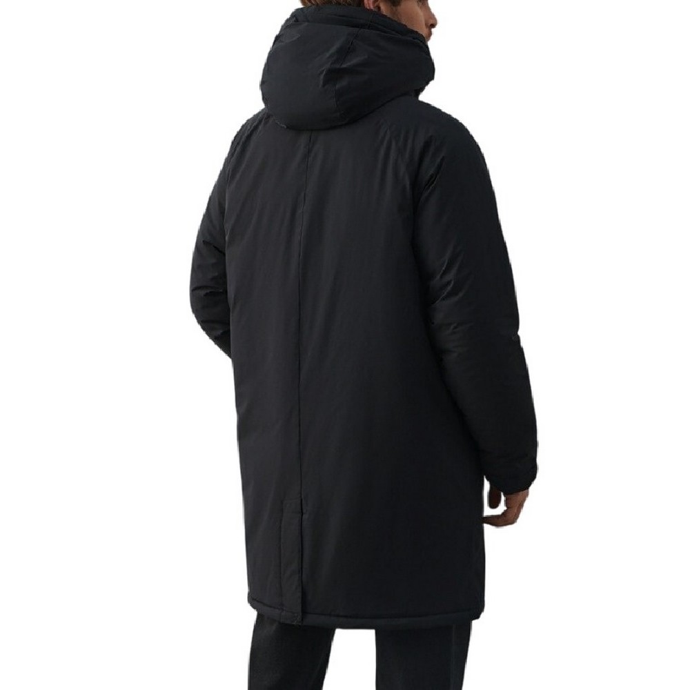 GUESS MEDORO PADDED TRENCH ΜΠΟΥΦΑΝ ΑΝΔΡΙΚΟ BLACK