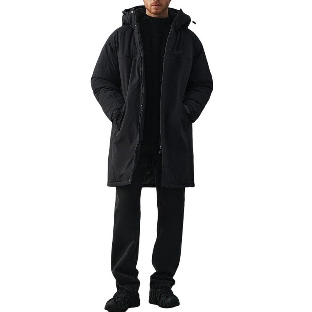 GUESS MEDORO PADDED TRENCH ΜΠΟΥΦΑΝ ΑΝΔΡΙΚΟ BLACK