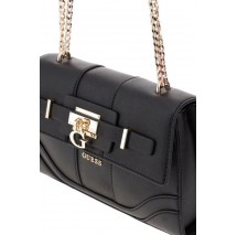 GUESS GREYSON II CNVRTBLE XBODY FLAP ΤΣΑΝΤΑ ΓΥΝΑΙΚΕΙΑ BLACK
