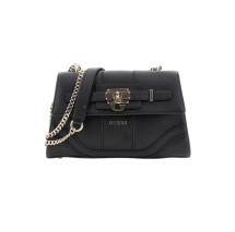 GUESS GREYSON II CNVRTBLE XBODY FLAP ΤΣΑΝΤΑ ΓΥΝΑΙΚΕΙΑ BLACK
