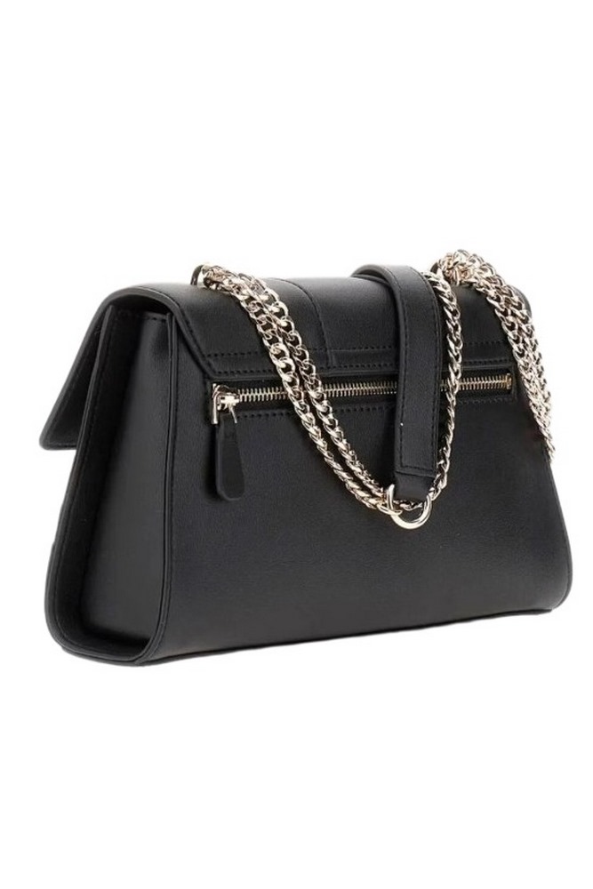 GUESS GREYSON II CNVRTBLE XBODY FLAP ΤΣΑΝΤΑ ΓΥΝΑΙΚΕΙΑ BLACK