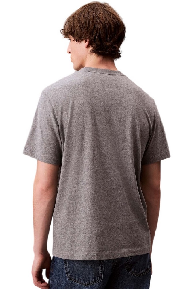 CALVIN KLEIN JEANS MONOGRAM 20S EASY T-SHIRT ΜΠΛΟΥΖΑ ΑΝΔΡΙΚΗ GREY