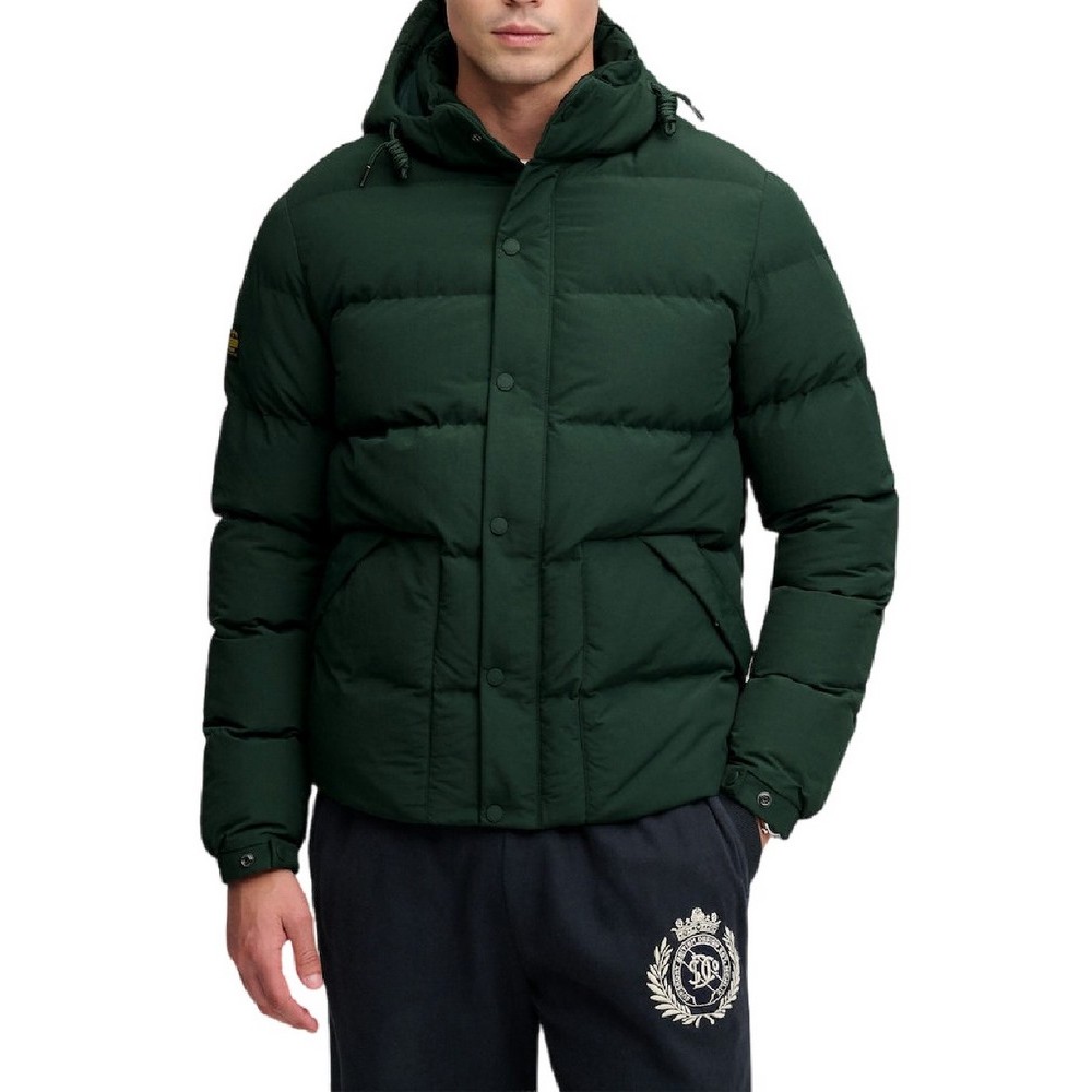 SUPERDRY CLASSIC EVEREST PUFFER JKT ΜΠΟΥΦΑΝ ΑΝΔΡΙΚΟ FOREST GREEN