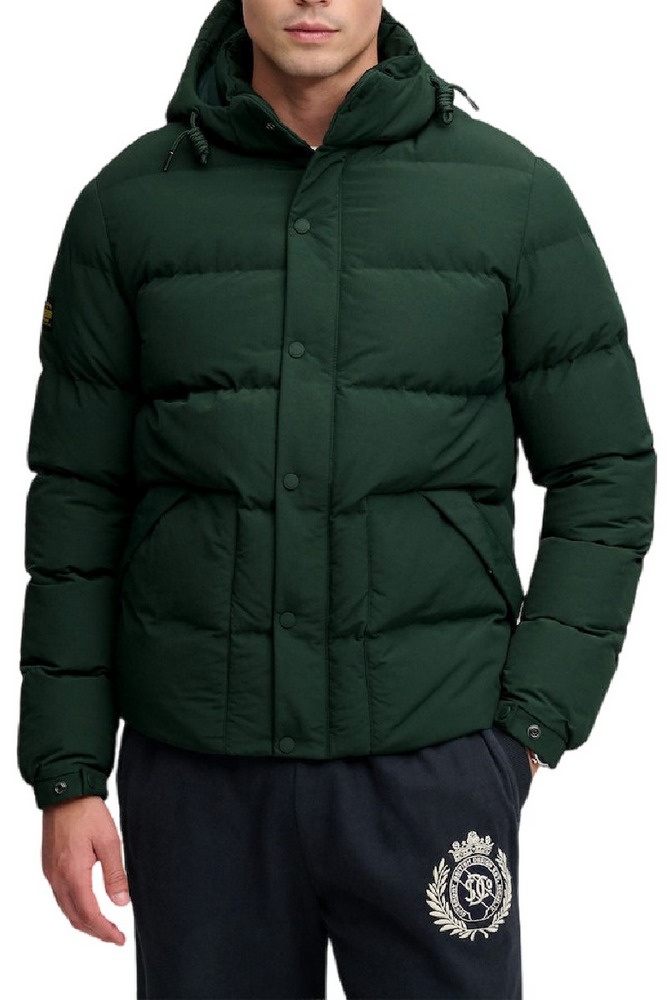SUPERDRY CLASSIC EVEREST PUFFER JKT ΜΠΟΥΦΑΝ ΑΝΔΡΙΚΟ FOREST GREEN