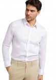 GUESS LS SUNSET SHIRT ΠΟΥΚΑΜΙΣΟ ΑΝΔΡΙΚΟ WHITE