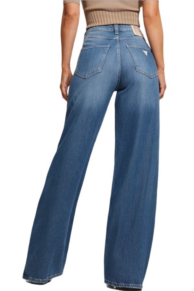 GUESS BELLFLOWER ΠΑΝΤΕΛΟΝΙ ΓΥΝΑΙΚΕΙΟ BLUΕ DENIM
