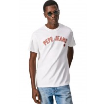 T-SHIRT  ΑΝΔΡΙΚΟ PEPE JEANS WHITE