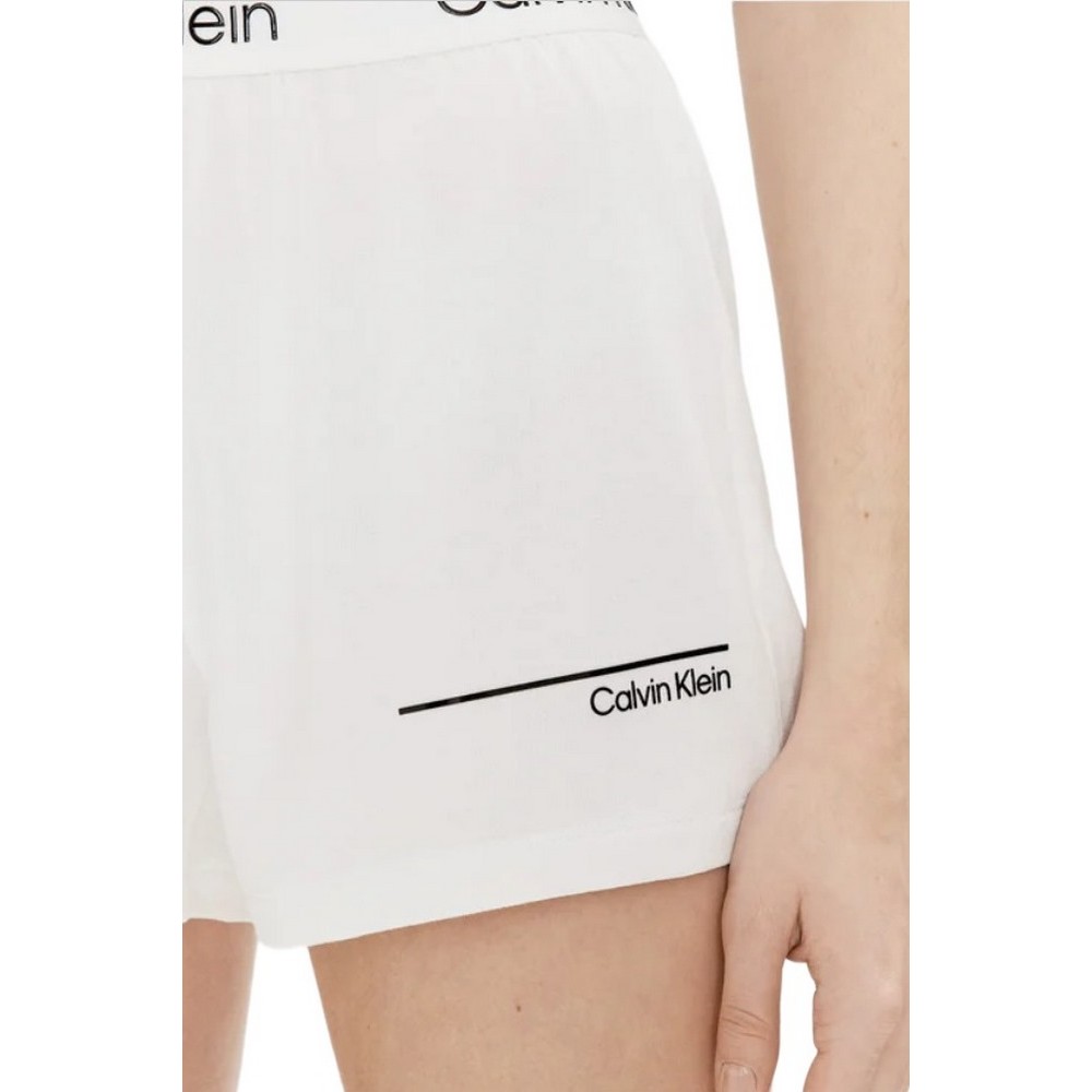 CALVIN KLEIN RELAXED SHORT ΣΟΡΤΣ ΓΥΝΑΙΚΕΙΟ WHITE