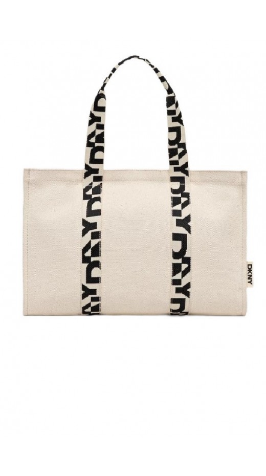 DKNY NESSA TOTE HANDBANG R54AGO39 ΤΣΑΝΤΑ ΓΥΝΑΙΚΕΙΑ ECRU
