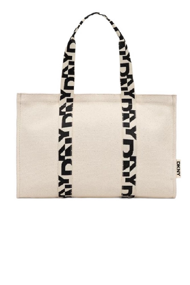 DKNY NESSA TOTE HANDBANG R54AGO39 ΤΣΑΝΤΑ ΓΥΝΑΙΚΕΙΑ ECRU