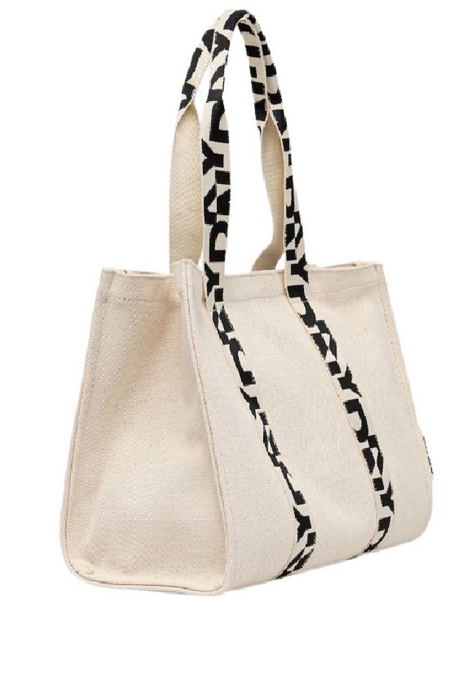 DKNY NESSA TOTE HANDBANG R54AGO39 ΤΣΑΝΤΑ ΓΥΝΑΙΚΕΙΑ ECRU