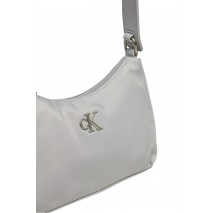 CALVIN KLEIN JEANS SLEEK NYLON SHOULDERBAG ΤΣΑΝΤΑ ΓΥΝΑΙΚΕΙΑ GREY