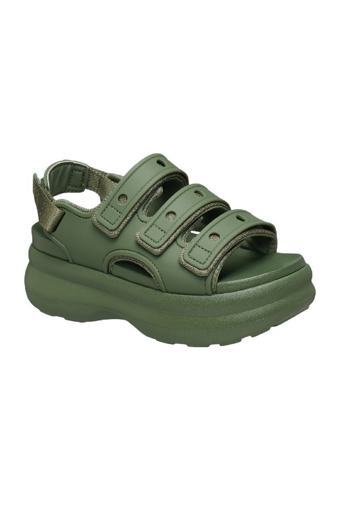 CROCS SOHO FROSTED SPORT SANDAL ΠΕΔΙΛΟ ΓΥΝΑΙΚΕΟ MILITARY GREEN