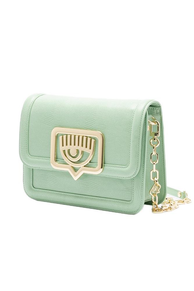 CHIARA FERRAGNI RANGE B - EYELIKE BUCKLE LIZARD ΤΣΑΝΤΑ ΓΥΝΑΙΚΕΙΟ MINT