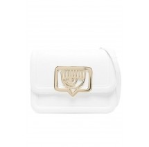 CHIARA FERRAGNI RANGE B - EYELIKE BUCKLE LIZARD ΤΣΑΝΤΑ ΓΥΝΑΙΚΕΙΟ WHITE