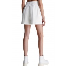 CALVIN KLEIN JEANS WAFFLE LOOSE SHORTS ΓΥΝΑΙΚΕΙΟ WHITE